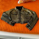 American Bazi  Jacket Jean gold Photo 1