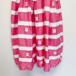 BARBIE x UNIQUE VINTAGE Pink White Retro 60th Anniversary Sun Dress Large 8/10 Photo 6