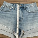 Madewell The Perfect Vintage Ultra High Rise Blue Jean Shorts Size 27 Photo 7