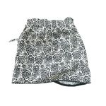 Industry Black and White Floral Wrap Mini Skirt Size XS Photo 4
