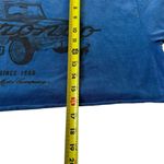 Ford Blue Graphic Printed Crop T Photo 4