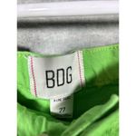 BDG  Urban Outfitters Women's Shorts Sz‎ 27 Green Denim Distressed A-Line Casual Photo 1