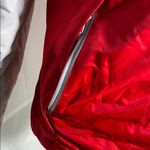 Columbia RED fleece lined full zip winter coat S hooded cozy warm winter ski Photo 2