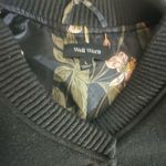 Well Worn  Classic Black Bomber Jacket Photo 4