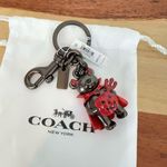 Coach NWT Halloween Devil Bear Bag Charm Photo 5