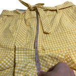 A New Day NWOT Seersucker Yellow White Gingham Shorts New Photo 8