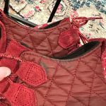 Sorel Red Navy Winter Rain Ankle Boots Shoes 7 Photo 8