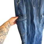Gap  90s Loose Cargo Denim Skirt Long Length Photo 1