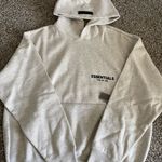 Fear of god ESSENTIALS FEAR OG GOD LIGHT OATMEAL PULLOVER HOODIE SIZE L Photo 0