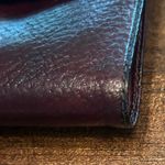 Vintage Bosca Old Leather Moda di Roma Wallet Coin Purse Hand Stained Hide 1970s Brown Photo 1