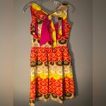 Judith March Colorful Paisley Sleeveless Dress Small Photo 3