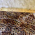 Silence + Noise Leopard Print Mini Skirt XS Urban Outfitters Animal Tribal Y2K Photo 5