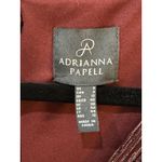 Adrianna Papell  Women Metallic‎ Blouson Gown Special Occasion Dress Burgundy! Photo 7