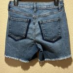 a.n.a Blue High-Rise Midi Short w/ 5” Inseam Photo 2