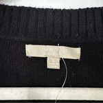 Joan Vass  Studio Womens Sz S Rabbit Hair Blend Grey Geometric Sweater Pullover Photo 5