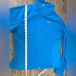 Mountain Hardwear  Principia Full Zip Hood Blue Softshell Jacket - Women’s Medium Photo 4
