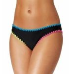 Hula Honey  Black Stitch Cheeky Bikini Bottoms Photo 0