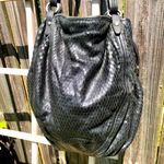 Kooba  Black Leather Mesh Purse Handbag Photo 0