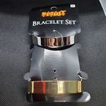 Spirit NWT  Set of Silver Tone & Gold Tone Cuff Bracelets Photo 0