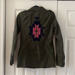 Primark  Atmosphere Embroidered Green Utility Jacket Photo 4