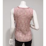 JH Collectibles Women's Pink Yellow Ribbed Knit Tank Top Size XL Petite New Multiple Photo 3
