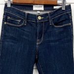 frame denim Frame Womens 27 Le Skinny de Jeanne Low Rise Queens Way Dark Wash Denim Jeans Photo 2