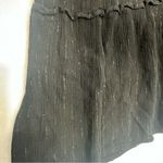 Xhilaration Black Backless Tie Front Blouse Photo 3