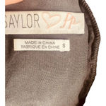 Saylor Jessa Lace Foil Mini Dress Photo 4