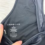 Carbon 38 Black Sports Bra in Takara Shine Size L Size L Photo 6