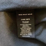 Who What Wear  Black‎ Off Shoulder Ruffle Shoulder Ties Tank Top Size XXL Photo 3