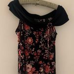 vintage “suzie in the city” floral off the shoulder tank blouse size M Size M Photo 0