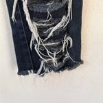 Brito’s women’s cropped distressed Basic Jeans in Dark Blue size 7 Photo 7