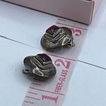Josep Begay Navajo Indian artist vintage sterling silver earrings Photo 5