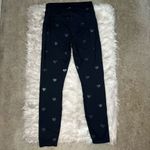 Spiritual Gangster Heart Foil Print Ankle Leggings Photo 6