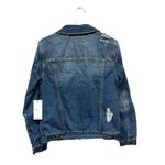 Forever 21 NWT  Distressed Jean Jacket - M Photo 1