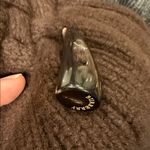 Burberry  Dark Brown Knit Scarf 95% Merino Wool 5%Cashmere Photo 7