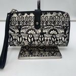Sakroots  Black and White Ikat Print Long Zip Wallet/Wristlet‎ Photo 0