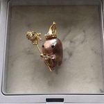 Baroque Pearl Little Monster Pendant With Moveable Wand Photo 0