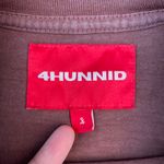 4hunnid Gangsta Definition Brown Graphic YG T-shirt Photo 4