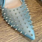 Steve Madden Vala S Blue Translucent Spiked Stud Pointed Toe Stiletto Heels 9.5M Photo 4
