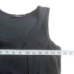 Marithe + Francois Girbaud Black Parachute Sleeveless Tank Dress Pockets Size 6 Photo 9