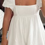 Princess Polly White Ruffle Romper Photo 0