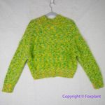 Free People New! Women’s Stardust Pullover Lemon Lime Green Combo, size S Photo 10