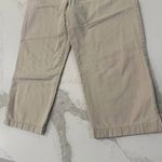 Ralph Lauren Lauren Jeans Co.  High Rise Cropped Capri Khaki Jeans Women’s 8 Tan Photo 2