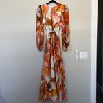 Petal and Pup  LAQUIN LONG SLEEVE MAXI DRESS - PINK Size S Photo 2