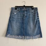Silver Jeans  Denim Blue Women's Skirt Size 8 Photo 2