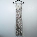 American Eagle  White Floral Tassel Maxi Dress Size Small Photo 7