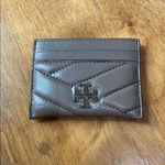 Tory Burch Kira Chevron Card Case Wallet In Classic Taupe NWT Photo 1