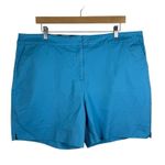 Boden Women’s Richmond Chino Shorts in Blue Size 16 Photo 0
