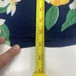 Old Navy Sun Dress Women’s Smocked Tiered Midi Tropical Floral Blue Lined Small Photo 15